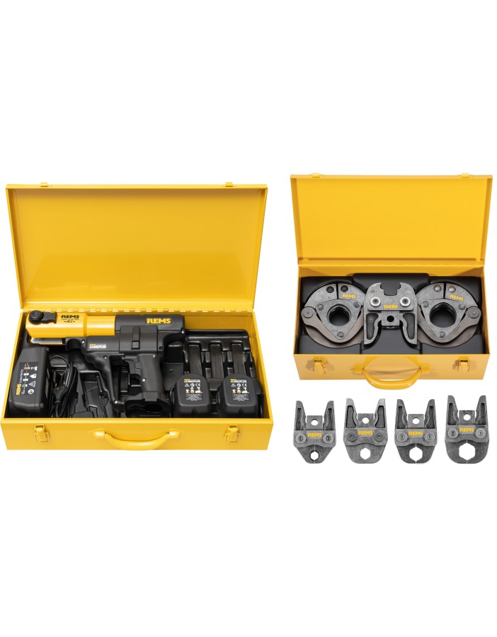 Rems Akku-Press 14V ACC Set Pinzatrice a...