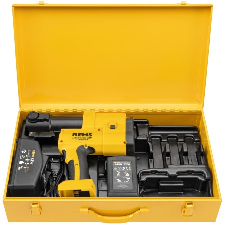 Rems Akku-Press 22V Connected Basic-Pack Akku-Heftgerät