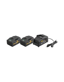 Rems Power-Pack 22V Pinzatrice, 5,0Ah 2 batterie +...