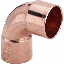 VIEGA COPPER SOLDER ELBOW FF 90° D. 22MM