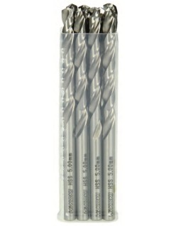 Hikoki 10 hss Bits x zylindrischer Metallschaft d.4mm