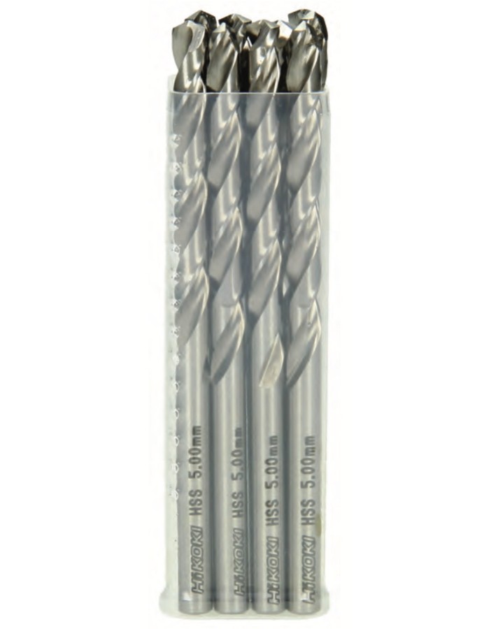 Hikoki 10 embouts hss x tige cylindrique en...