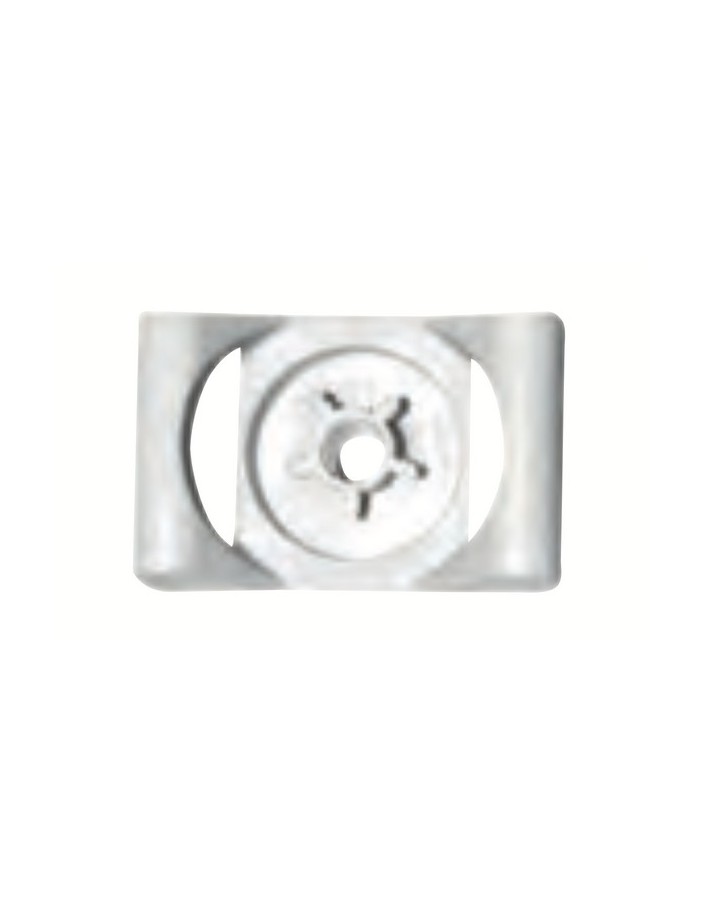 Hikoki 100 Soportes Grises para Bridas