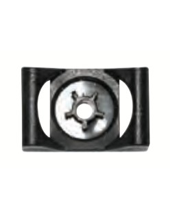 Hikoki 100 Black Mounts for Cable Ties