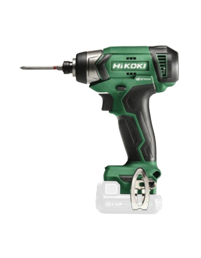 Hikoki avvitatore impulsi 12v, hex1/4", 2x2.5ah