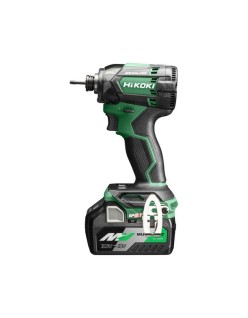 Hikoki avvitatore impulsi 18v, hex1/4", 2x5.0ah