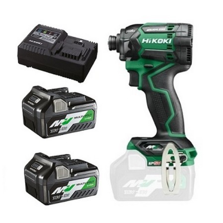 Hikoki avvitatore impulsi 36v, hex1/4", 2xmva