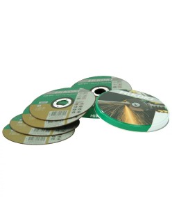Hikoki caja 10 discos de corte x acero inoxidable d.115x1mm