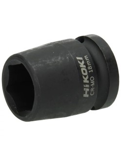 Hikoki 1/2 vaso hexagonal cuadrado 18 l38mm