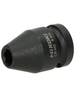 Hikoki bussola da 1/2 quadro a hex 8 l38mm