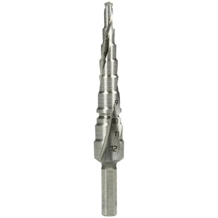 Hikoki spiral step milling cutter hss d.4-12mm