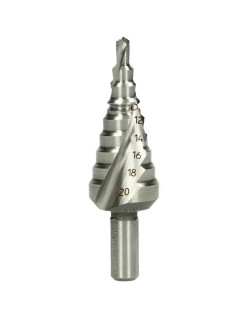 Hikoki spiral step milling cutter hss d.4-20mm