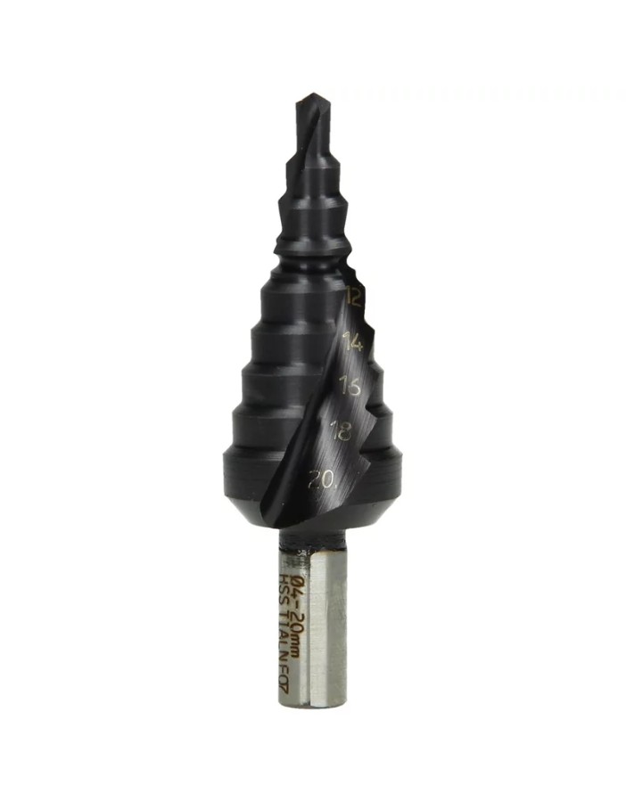Hikoki Stufenfräser spiral tialn d.4-20
