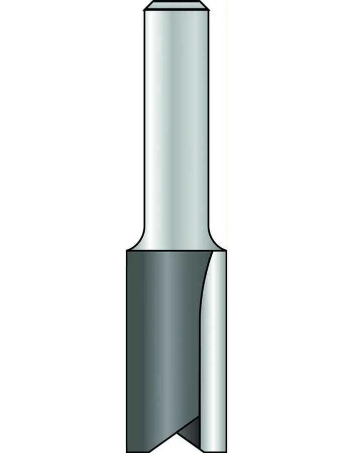 Hikoki fresa dritta 2t gambo d.6x6mm