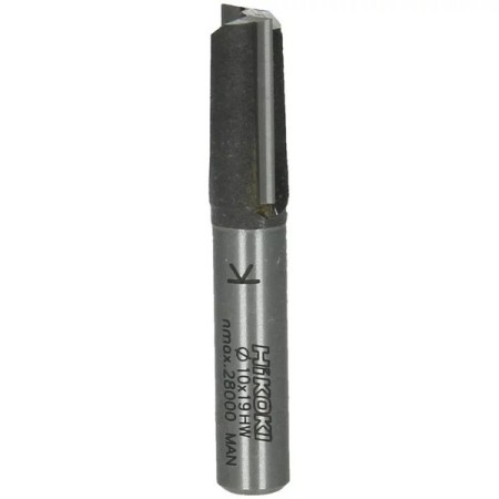Fraise droite Hikoki tige 2t d.8x10mm