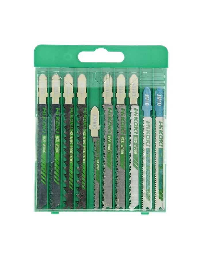 Kit Hikoki de 10 hojas de sierra de calar...