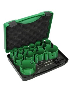 Kit Hikoki 14 sierras de copa multimaterial