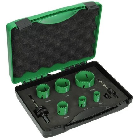 Kit Hikoki 6 scies cloches hydrauliques hss x