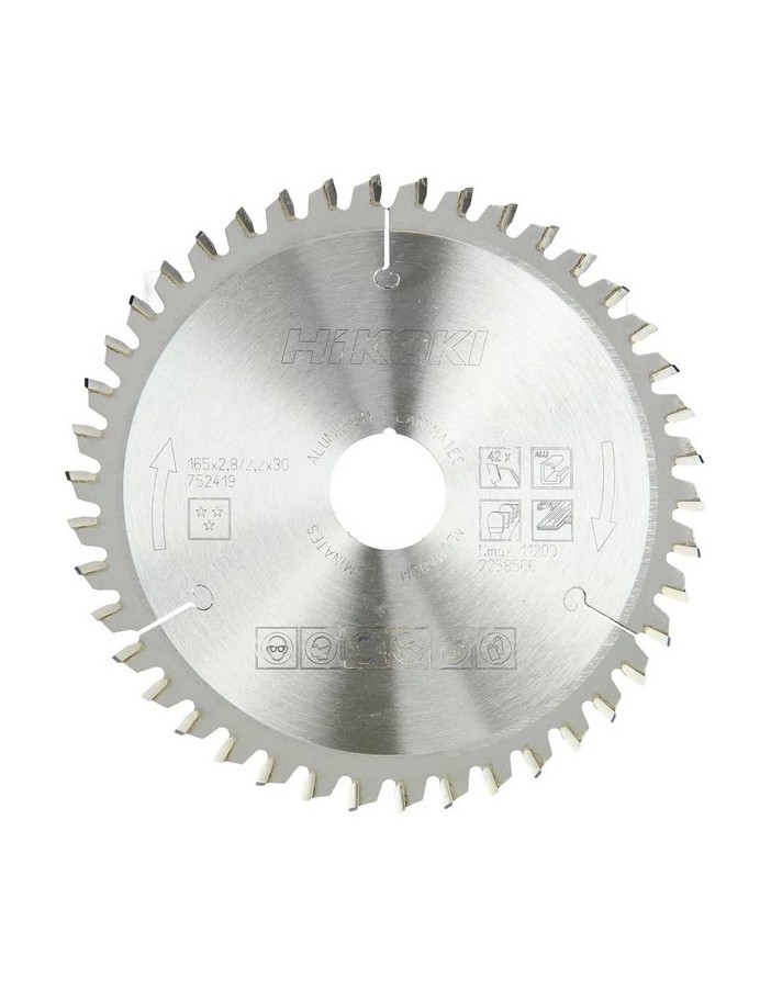 Hikoki Klinge x Alu d.165 42d Dicke 2,8