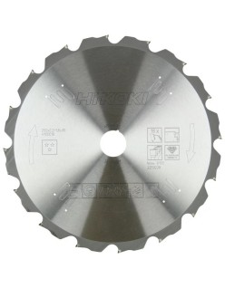 Cuchilla Hikoki x fibrocem d.250 16d espesor 2.2
