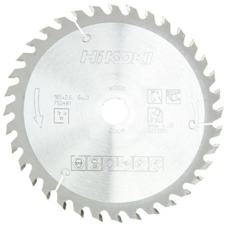 Hikoki blade x wood d.165 36d thickness 2,6