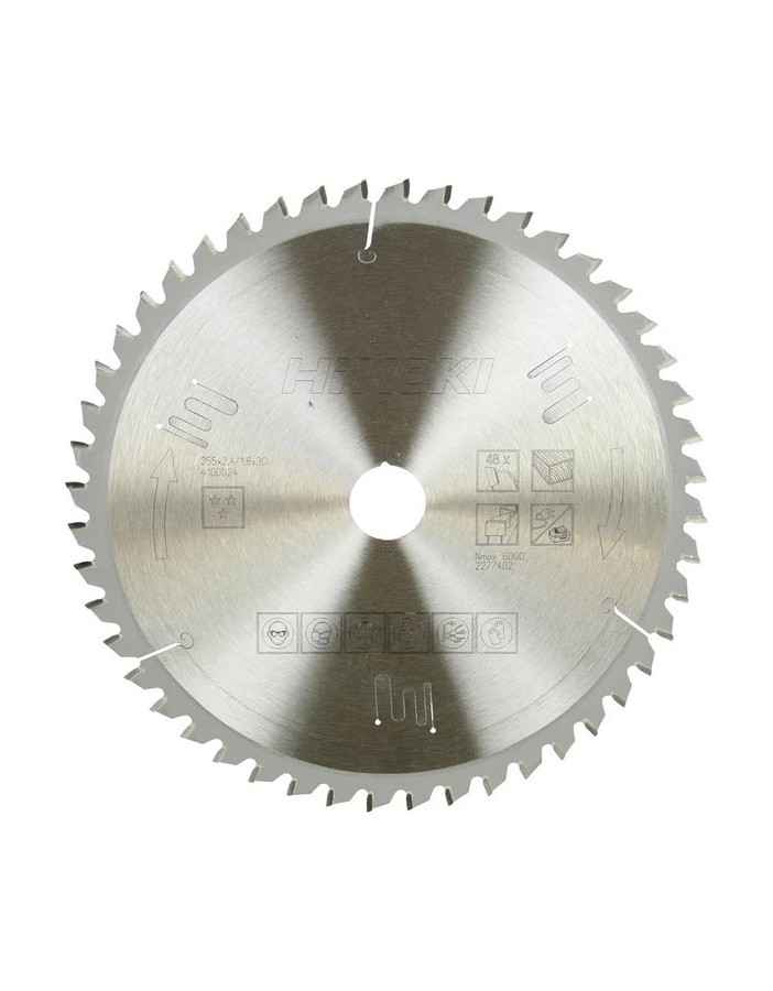 Hikoki Klinge x Holz d.255 48d Dicke 2,4