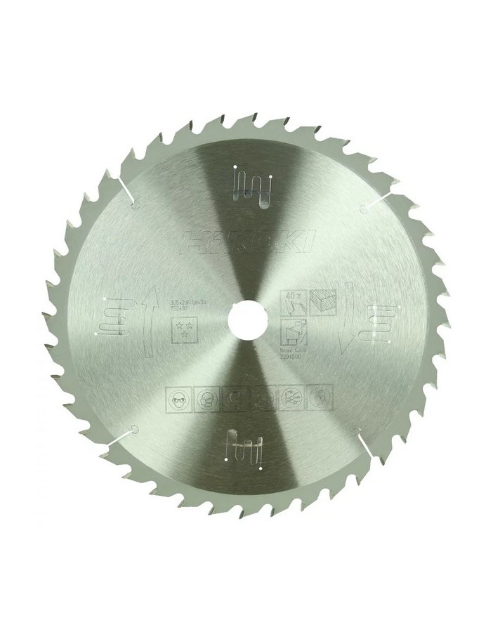 Hikoki Klinge x Holz d.305 40d Dicke 2,8