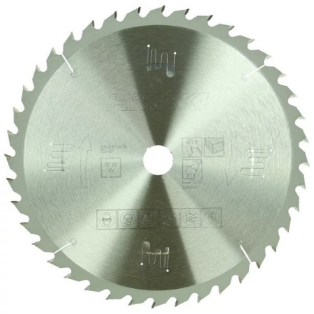 Hikoki lama x legno d.305 40d spessore 2,8