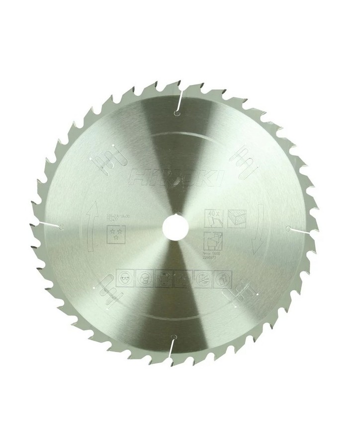 Hikoki lama x legno d.335 40d spessore 2,8