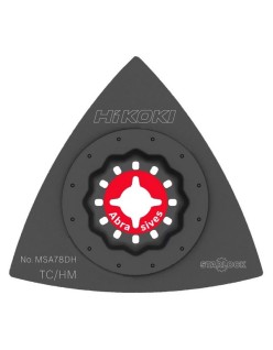 Lame Hikoki x Multifonction 78x78 MSA78DH x Lissage