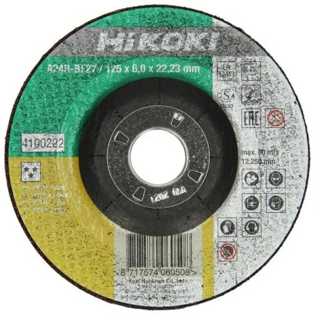 Hikoki grinding wheel for metal d.125x6mm