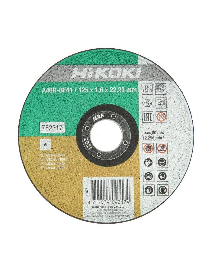 Hikoki metal cutting wheel x stainless steel...