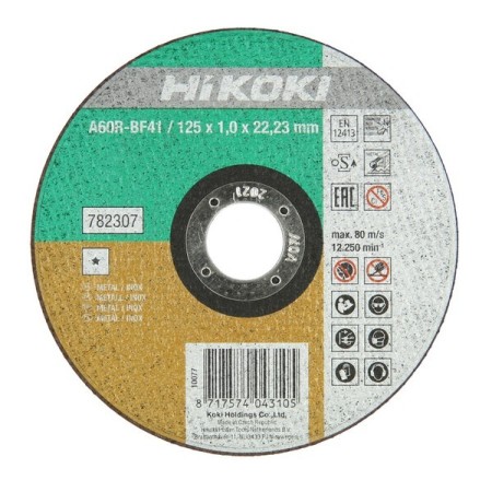 Hikoki metal cutting wheel x stainless steel d.115x1mm