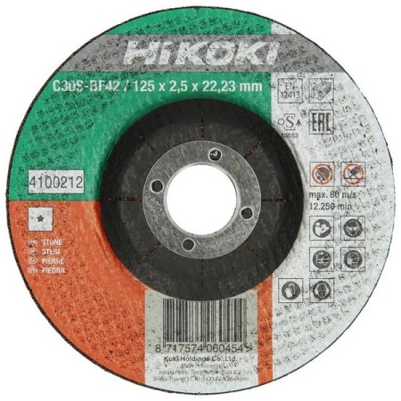 Disco de corte Hikoki para materiales de construcción d.125x2,5mm