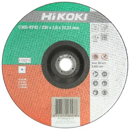 Disco de corte Hikoki para materiales de construcción d.230x3mm