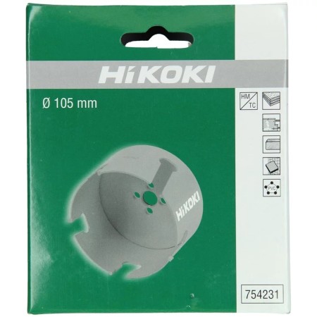 Sierras de copa multimaterial Hikoki bim hss d.105mm