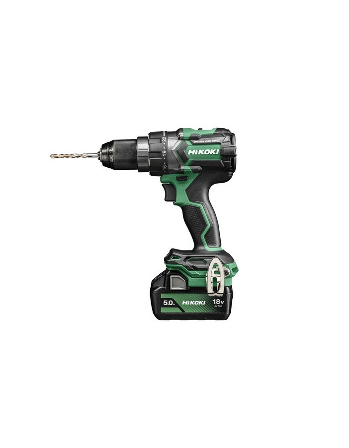 Taladro de percusión Hikoki 18V, 2x5.0AH