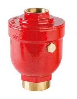 Bocciolone 152 Entlüftung d. 2" x Anti-Einbau-Netze 3000lt/min