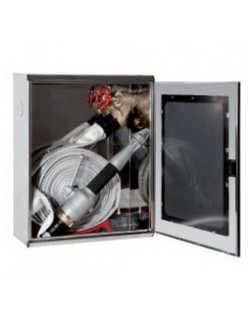 Bocciolone 2/erx wall-mounted hydrant box DN70+hose l.30m bn