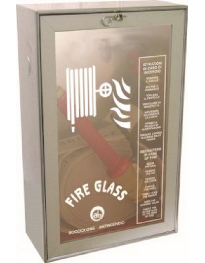 Bocciolone 2/ex cassetta idrante parete dn45 l.20m+starjet d. 13mm