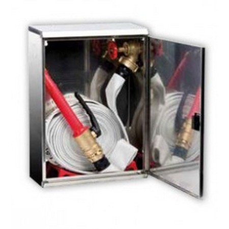 Bocciolone 2/hpx wall hydrant box DN45 L.20M+Starjet D. 12mm