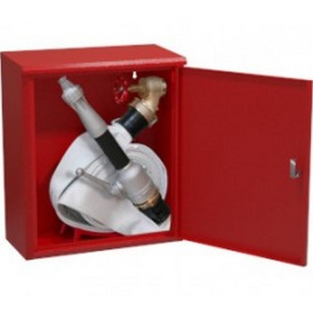 Bocciolone 2/iq borne d’incendie murale DN45 + tuyau l.20m rouge