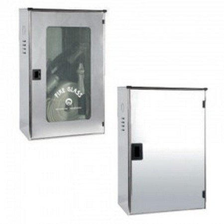 Bocciolone 2/mlx externer oberirdischer Hydrantenkasten DN70+2 Schläuche l.25m+Platte