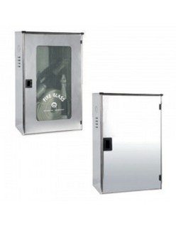 Bocciolone 2/mlx Aufflur-Hydrantenkasten DN70+2 Schläuche L.25m+P.voll