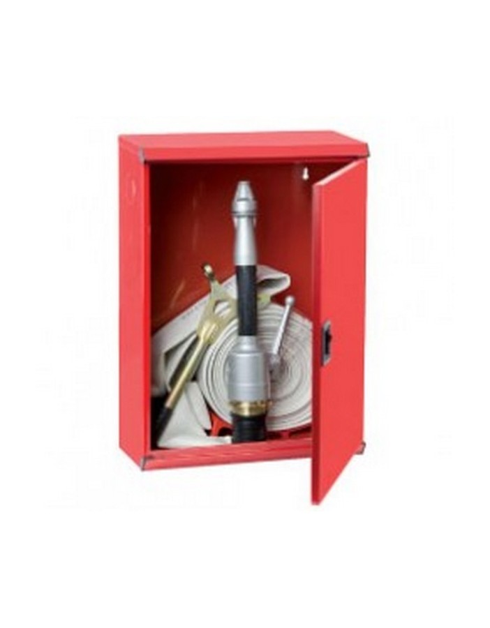 Bocciolone 2/mp cassetta idrante soprasuolo esterna dn70+manichetta l.25m rossa