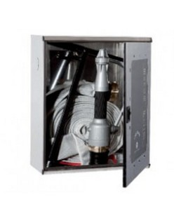 Bocciolone 2/nx external underground hydrant box DN70 + hose l.30m bn