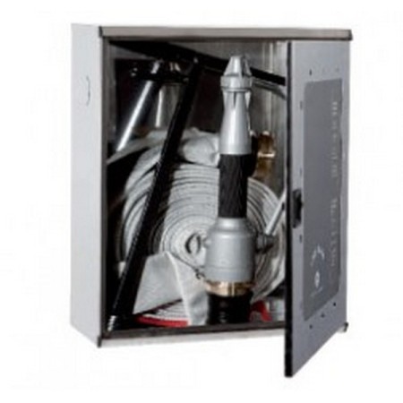 Bocciolone 2/nx externer unterirdischer Hydrantenkasten DN70 + Schlauch l.30m bn