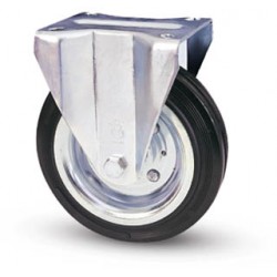 AVO 80A RUEDA FIJA GOMA D. 125X37,5MM