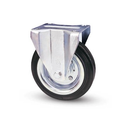 AVO 80A ROUE FIXE CAOUTCHOUC D. 125X37,5MM