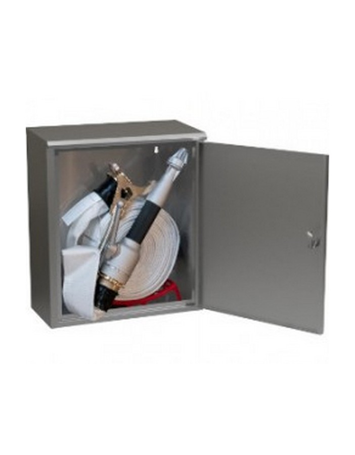 Bocciolone 2/spx externer Aufflurhydrantenkasten DN70+Schlauch l.20m weiß